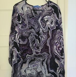 Simply Vera Petite XL Purple Dress